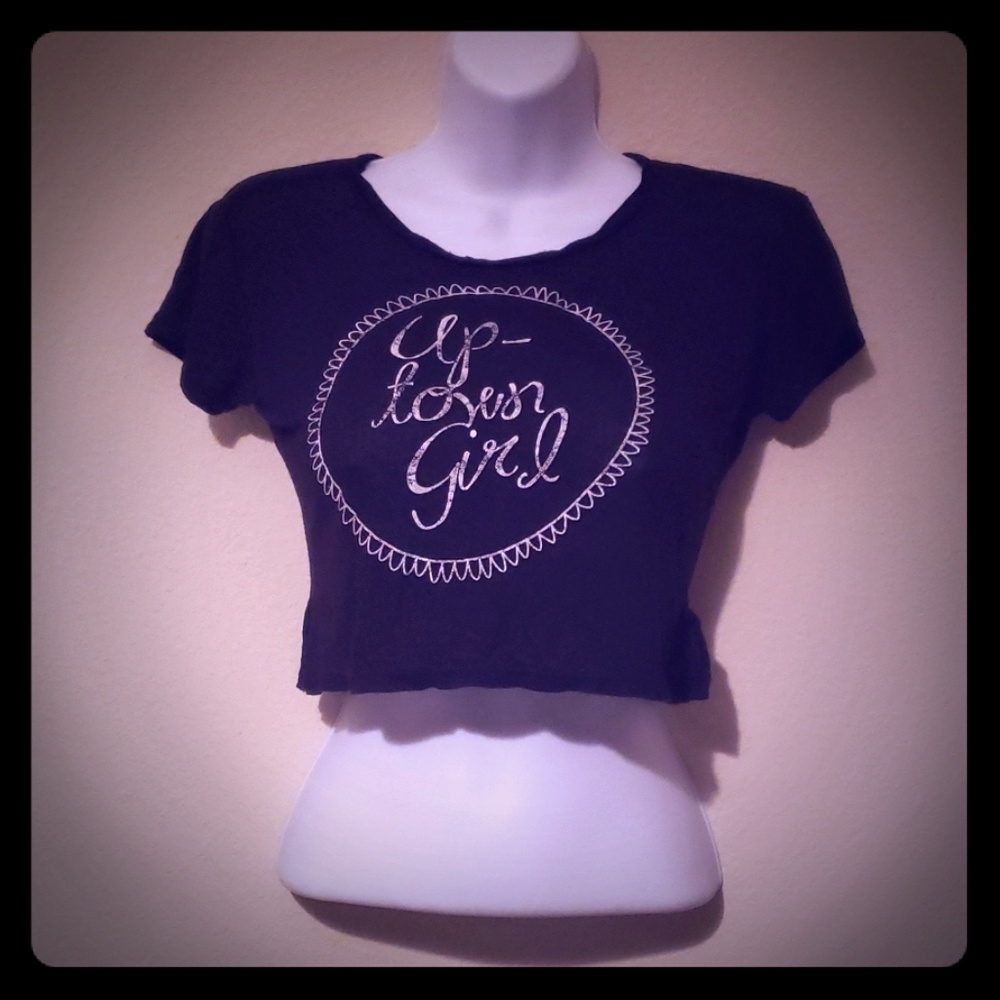 Double zero size M crop top tshirt